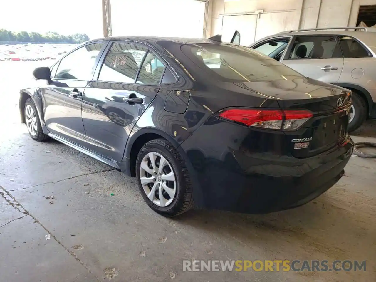 3 Photograph of a damaged car JTDEPMAE3MJ119423 TOYOTA COROLLA 2021