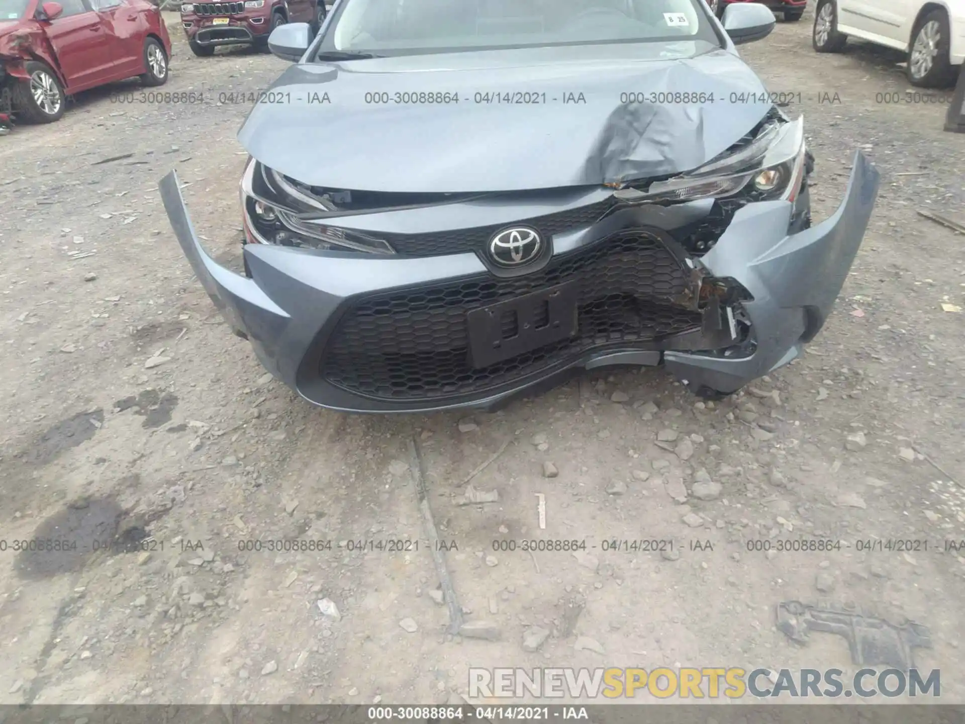 6 Photograph of a damaged car JTDEPMAE3MJ120443 TOYOTA COROLLA 2021