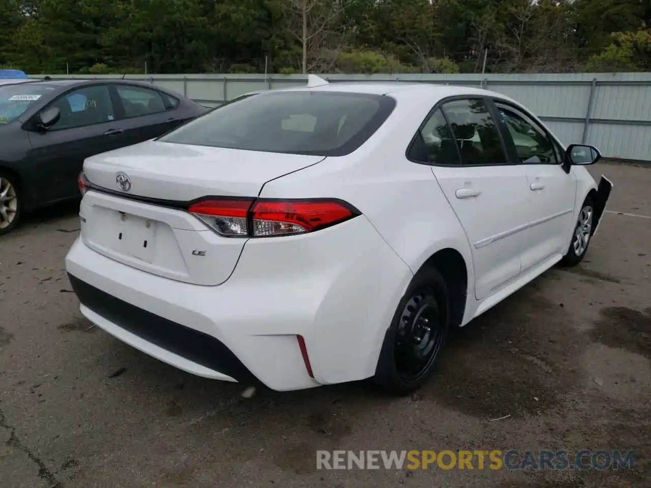 4 Photograph of a damaged car JTDEPMAE3MJ120524 TOYOTA COROLLA 2021