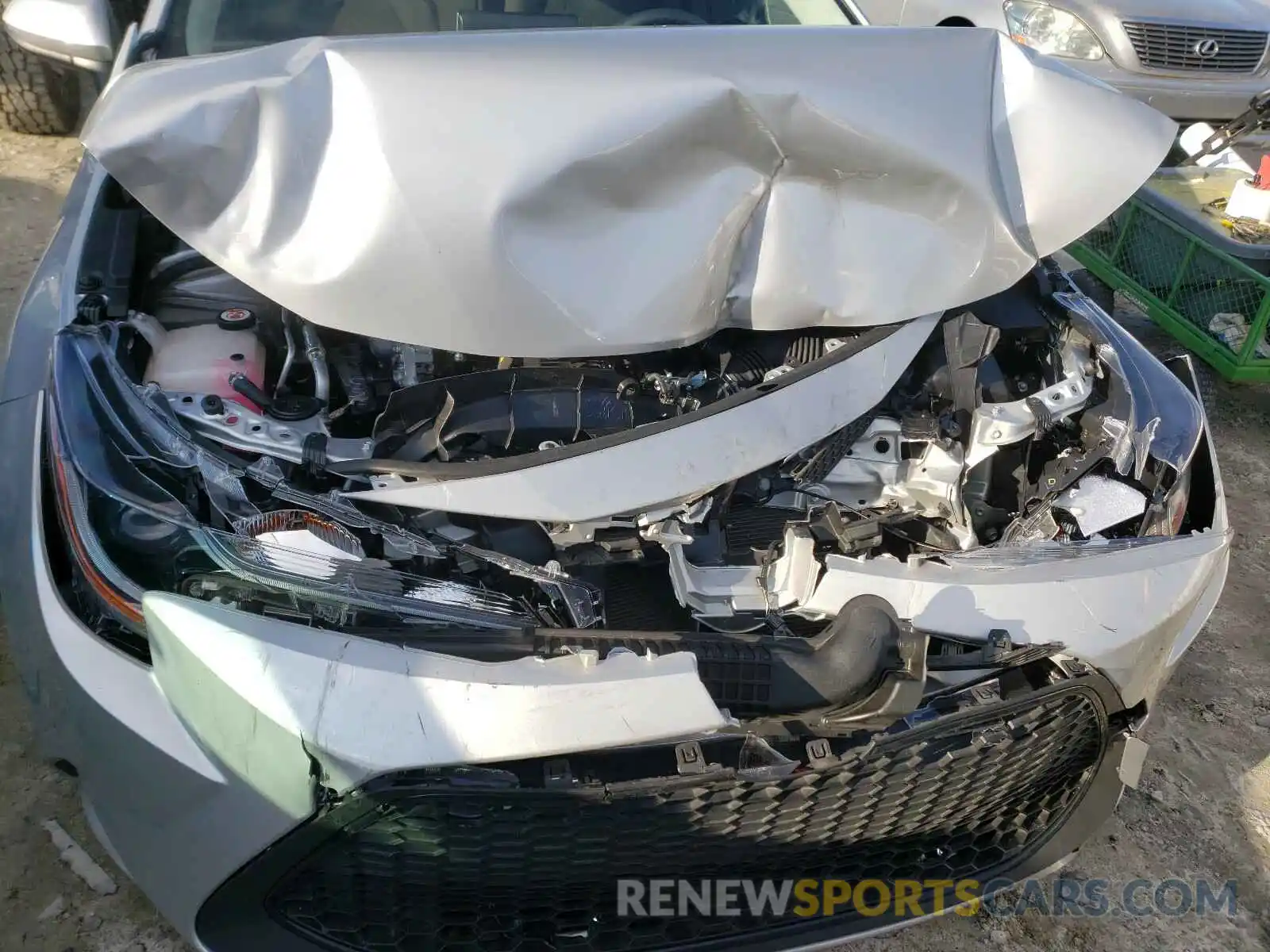 7 Photograph of a damaged car JTDEPMAE3MJ120815 TOYOTA COROLLA 2021