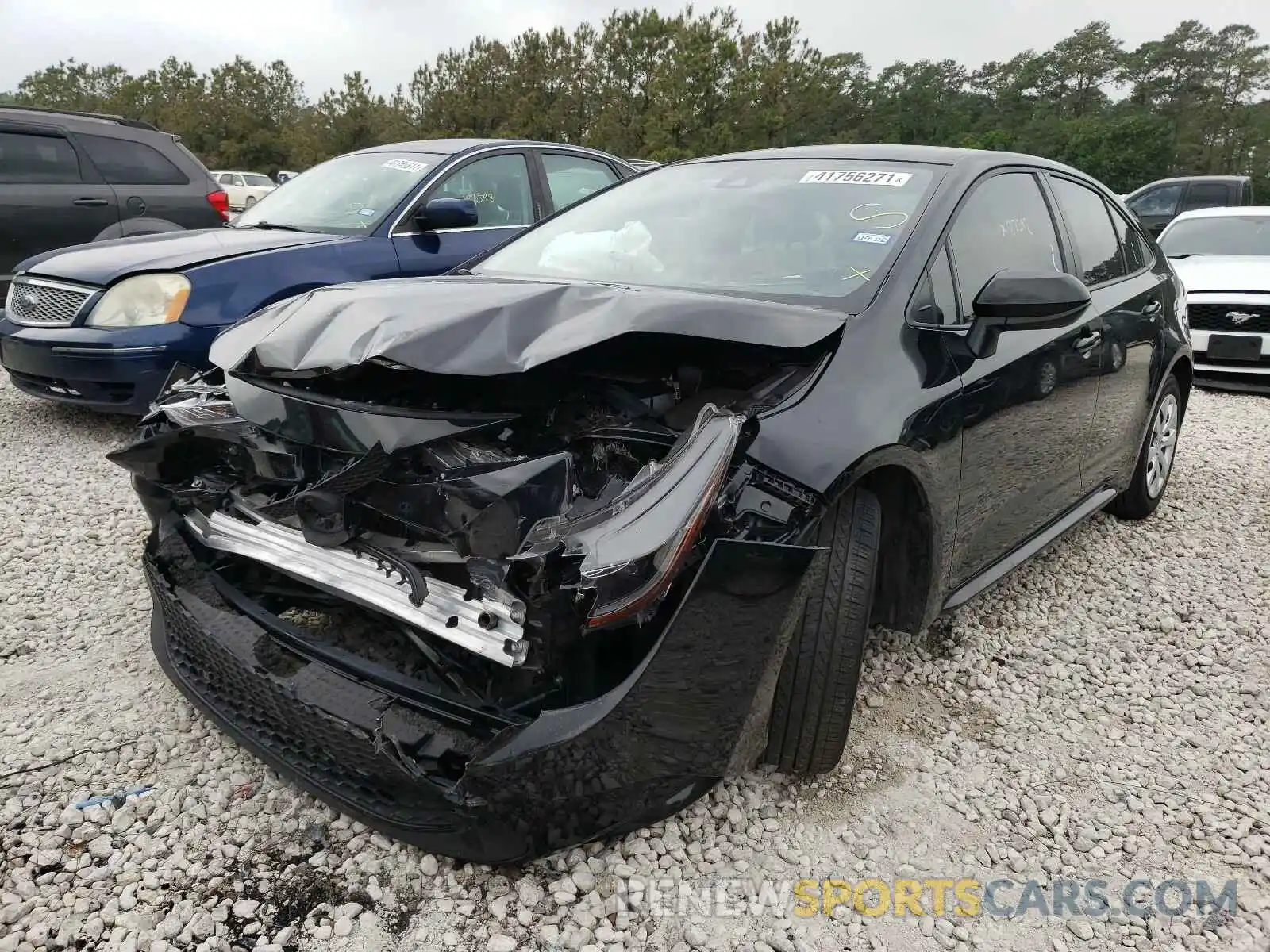 2 Photograph of a damaged car JTDEPMAE3MJ123388 TOYOTA COROLLA 2021