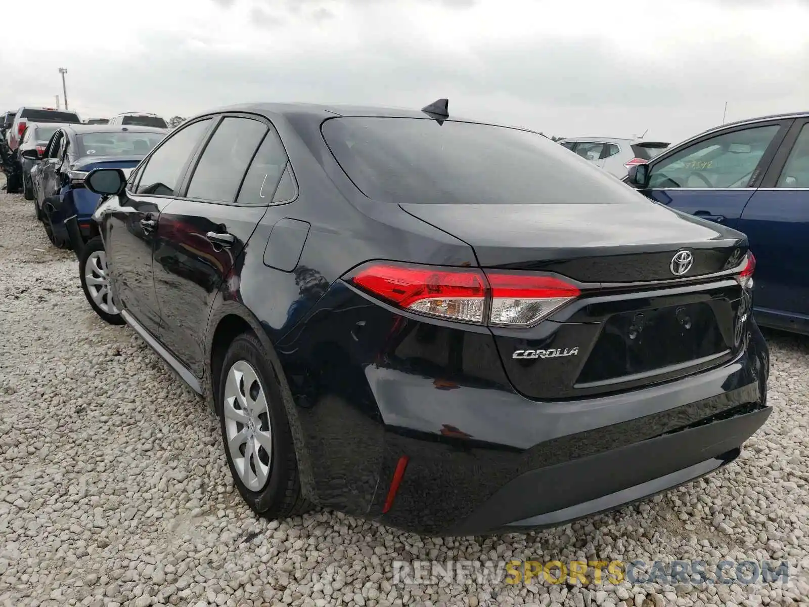 3 Photograph of a damaged car JTDEPMAE3MJ123388 TOYOTA COROLLA 2021