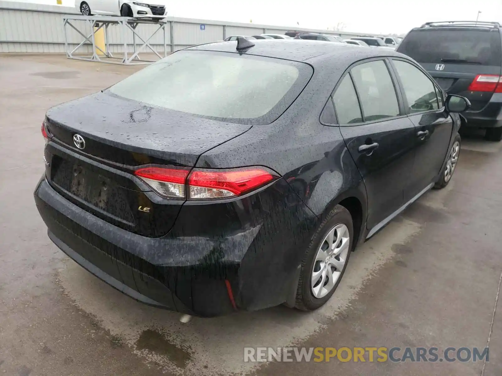 4 Photograph of a damaged car JTDEPMAE3MJ123911 TOYOTA COROLLA 2021