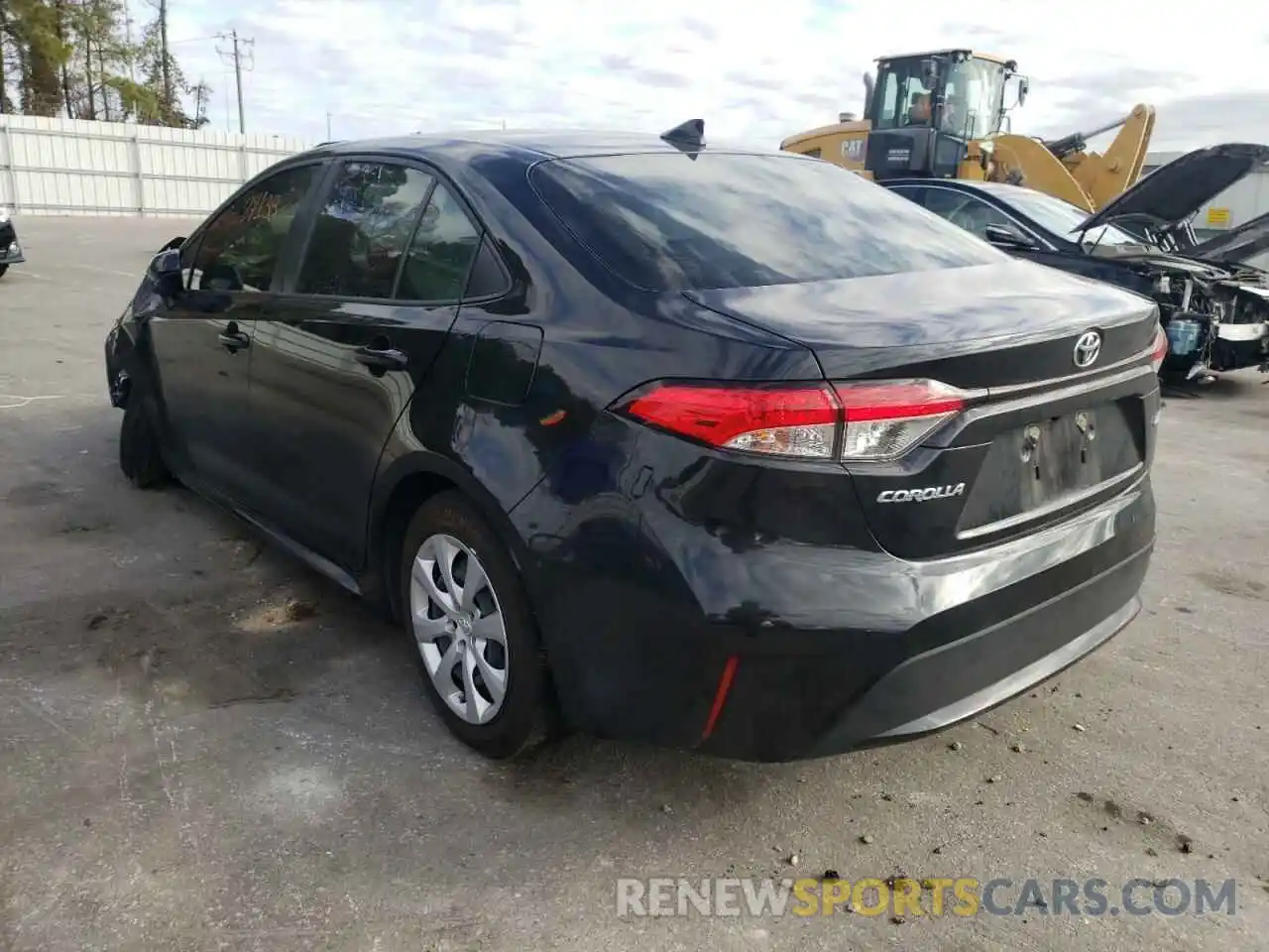 3 Photograph of a damaged car JTDEPMAE3MJ124668 TOYOTA COROLLA 2021