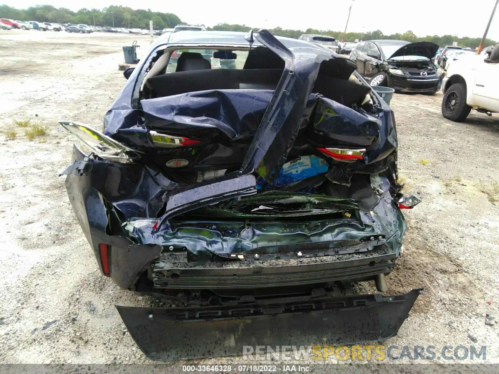 6 Photograph of a damaged car JTDEPMAE3MJ126288 TOYOTA COROLLA 2021