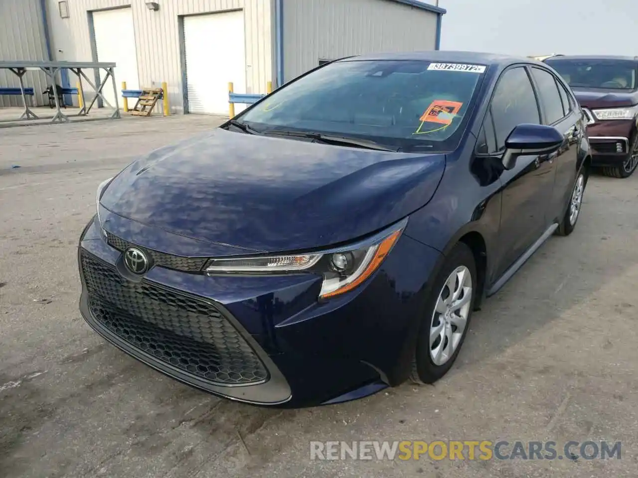 2 Photograph of a damaged car JTDEPMAE3MJ127523 TOYOTA COROLLA 2021