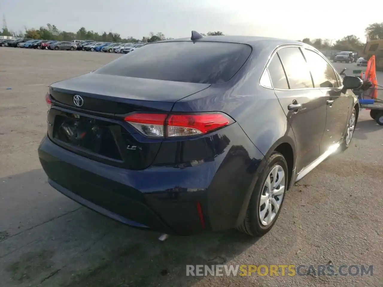 4 Photograph of a damaged car JTDEPMAE3MJ127523 TOYOTA COROLLA 2021