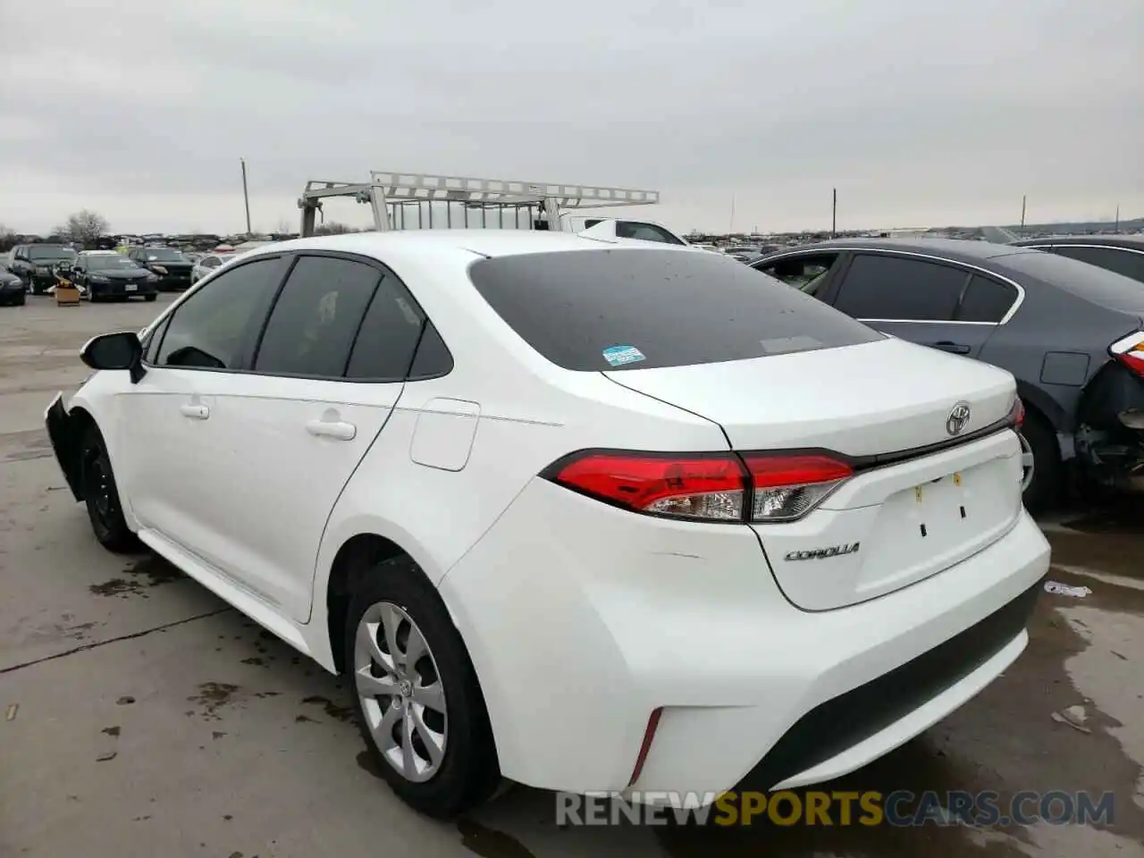 3 Photograph of a damaged car JTDEPMAE3MJ127571 TOYOTA COROLLA 2021