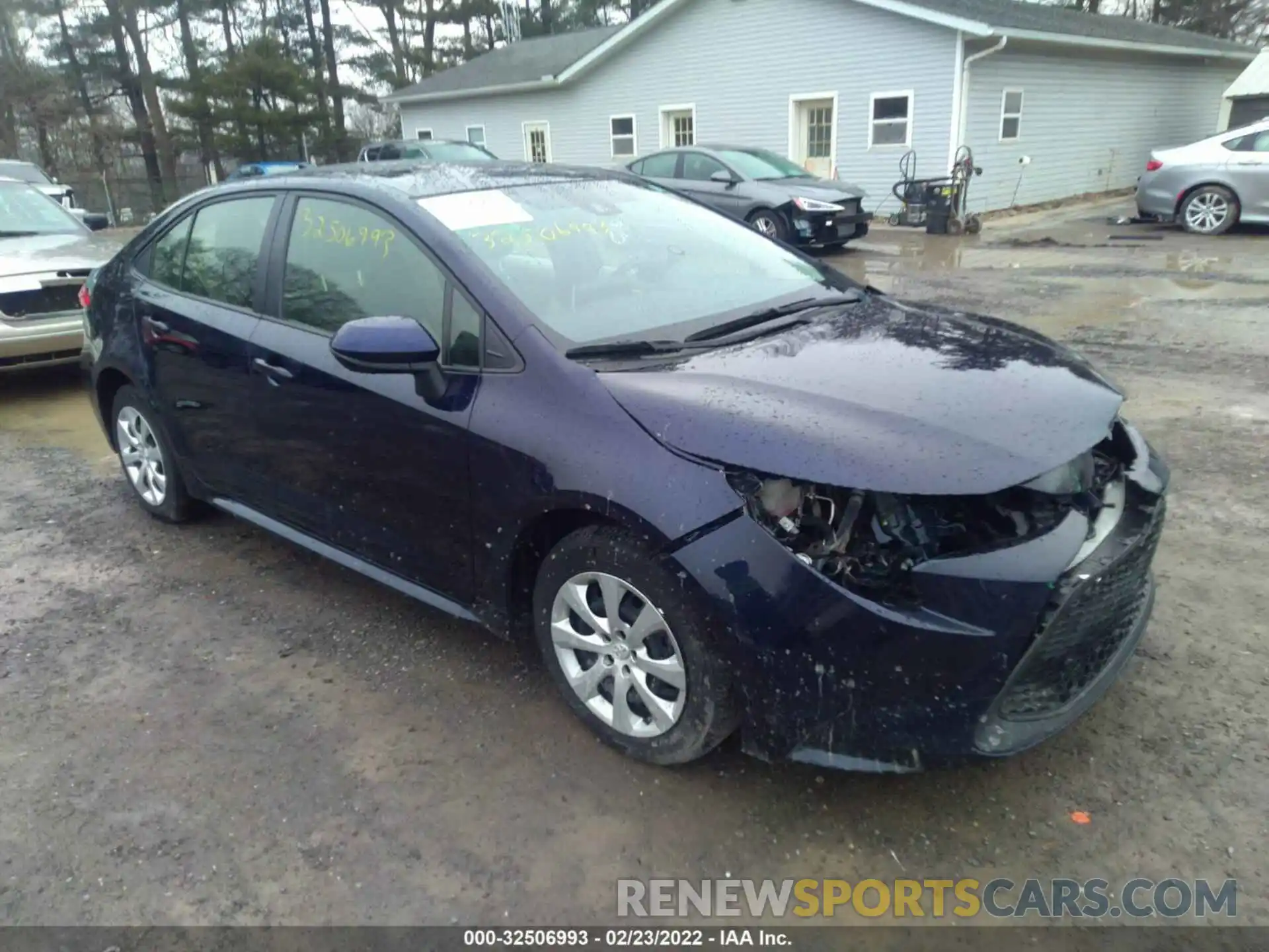 1 Photograph of a damaged car JTDEPMAE3MJ129353 TOYOTA COROLLA 2021