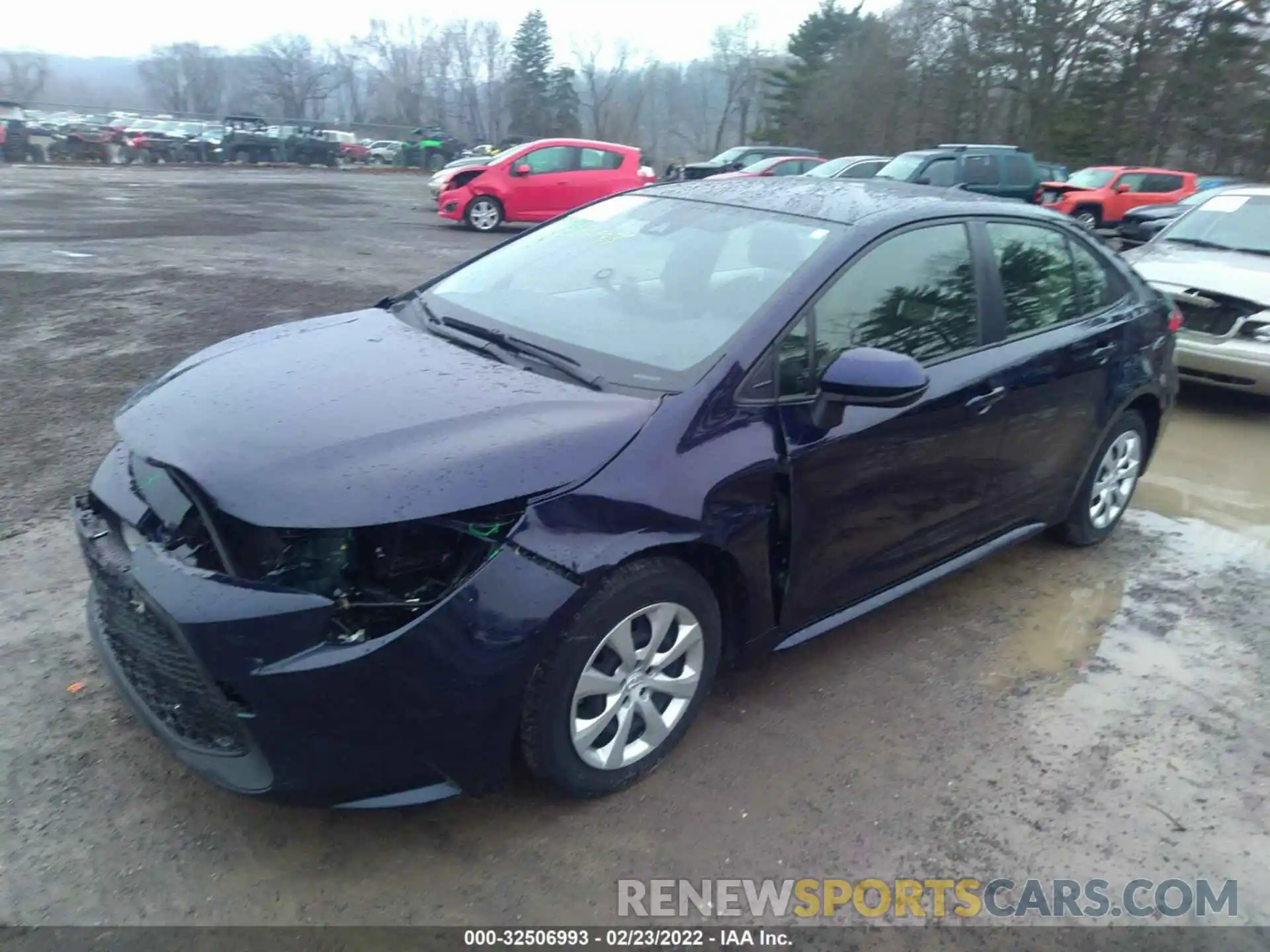 2 Photograph of a damaged car JTDEPMAE3MJ129353 TOYOTA COROLLA 2021