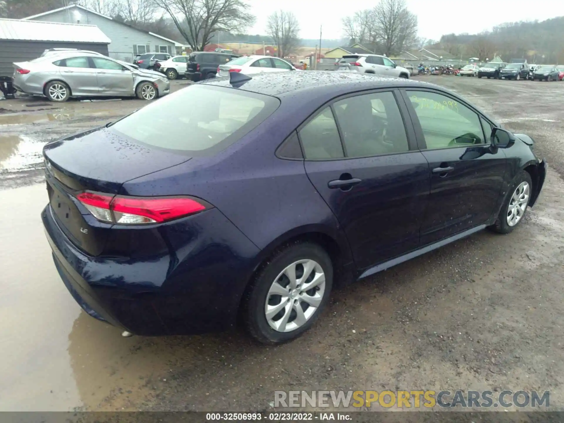 4 Photograph of a damaged car JTDEPMAE3MJ129353 TOYOTA COROLLA 2021