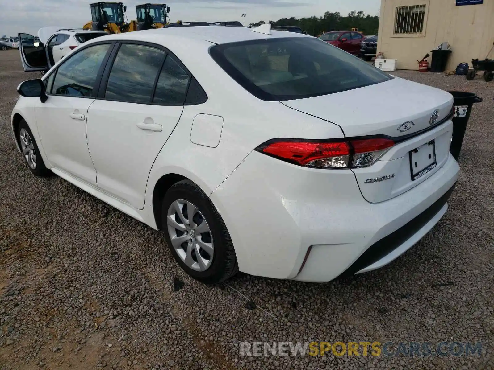 3 Photograph of a damaged car JTDEPMAE3MJ132415 TOYOTA COROLLA 2021