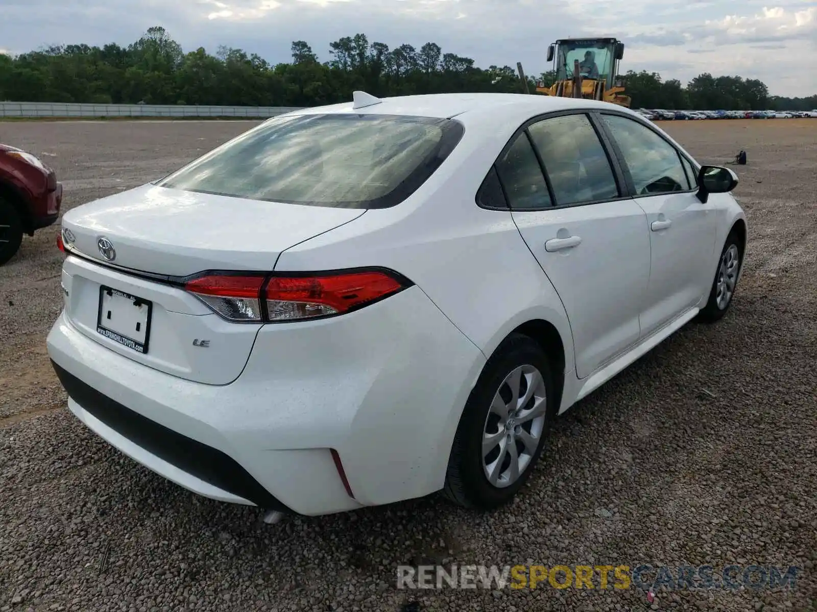 4 Photograph of a damaged car JTDEPMAE3MJ132415 TOYOTA COROLLA 2021