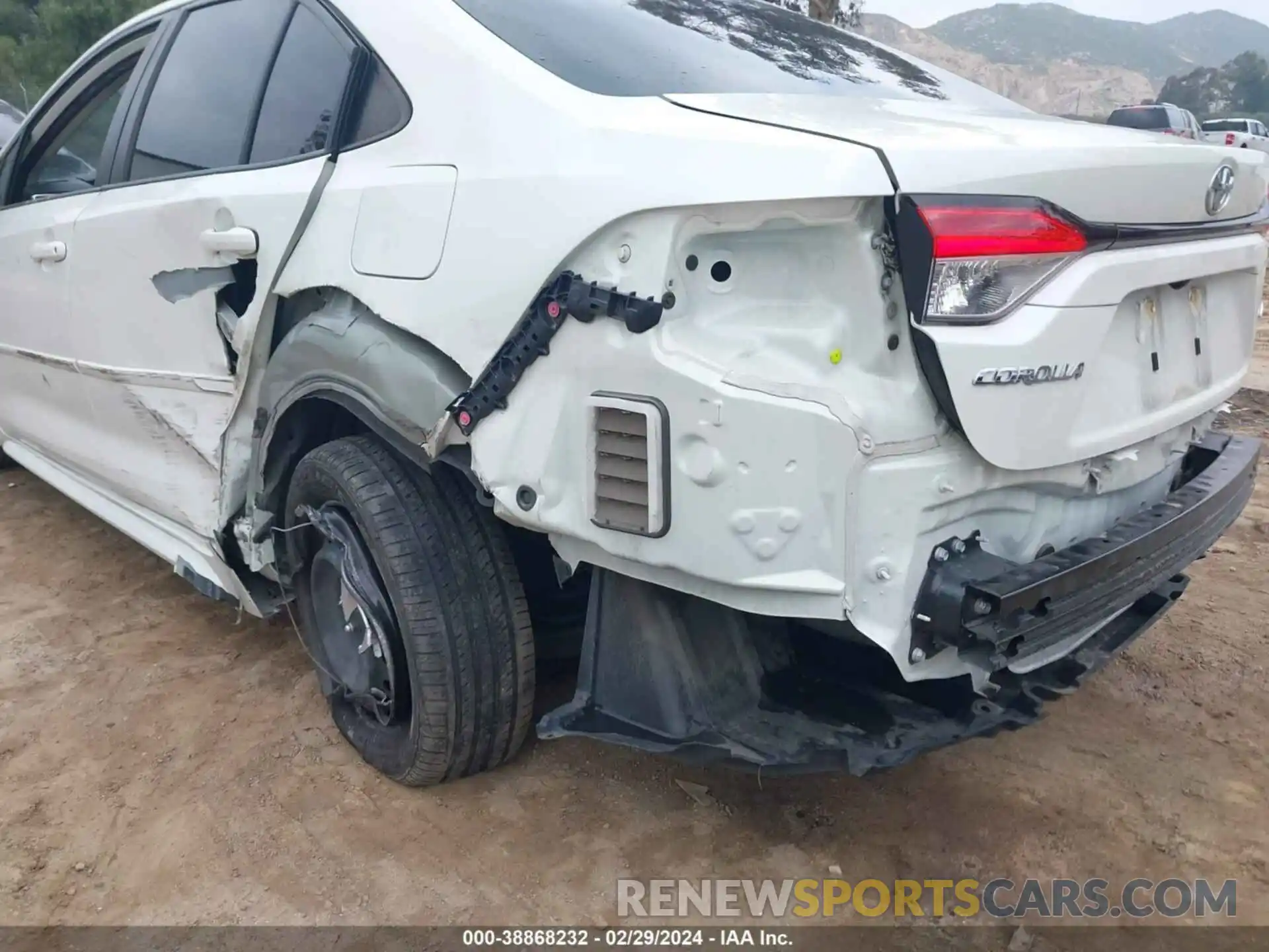6 Photograph of a damaged car JTDEPMAE3MJ134987 TOYOTA COROLLA 2021