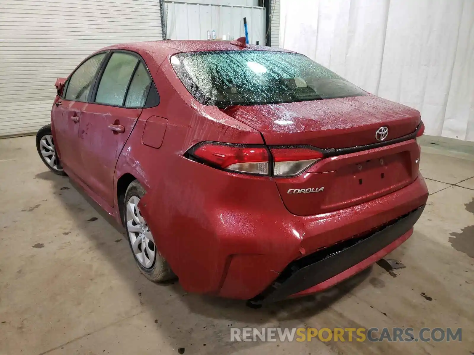 3 Photograph of a damaged car JTDEPMAE3MJ135363 TOYOTA COROLLA 2021