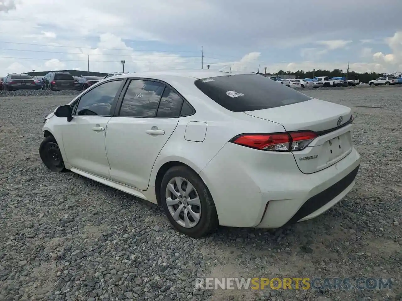 3 Photograph of a damaged car JTDEPMAE3MJ135394 TOYOTA COROLLA 2021