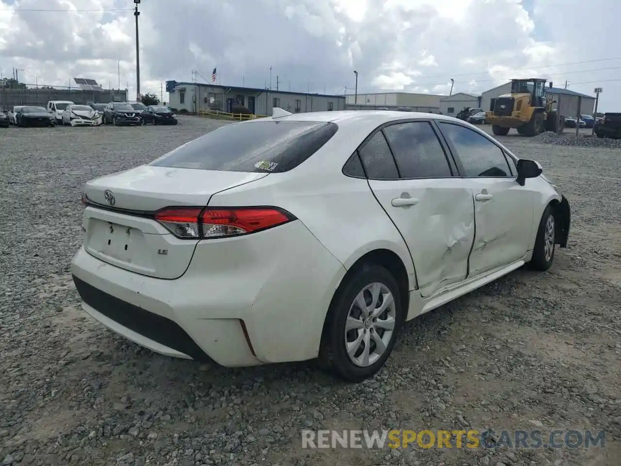 4 Photograph of a damaged car JTDEPMAE3MJ135394 TOYOTA COROLLA 2021