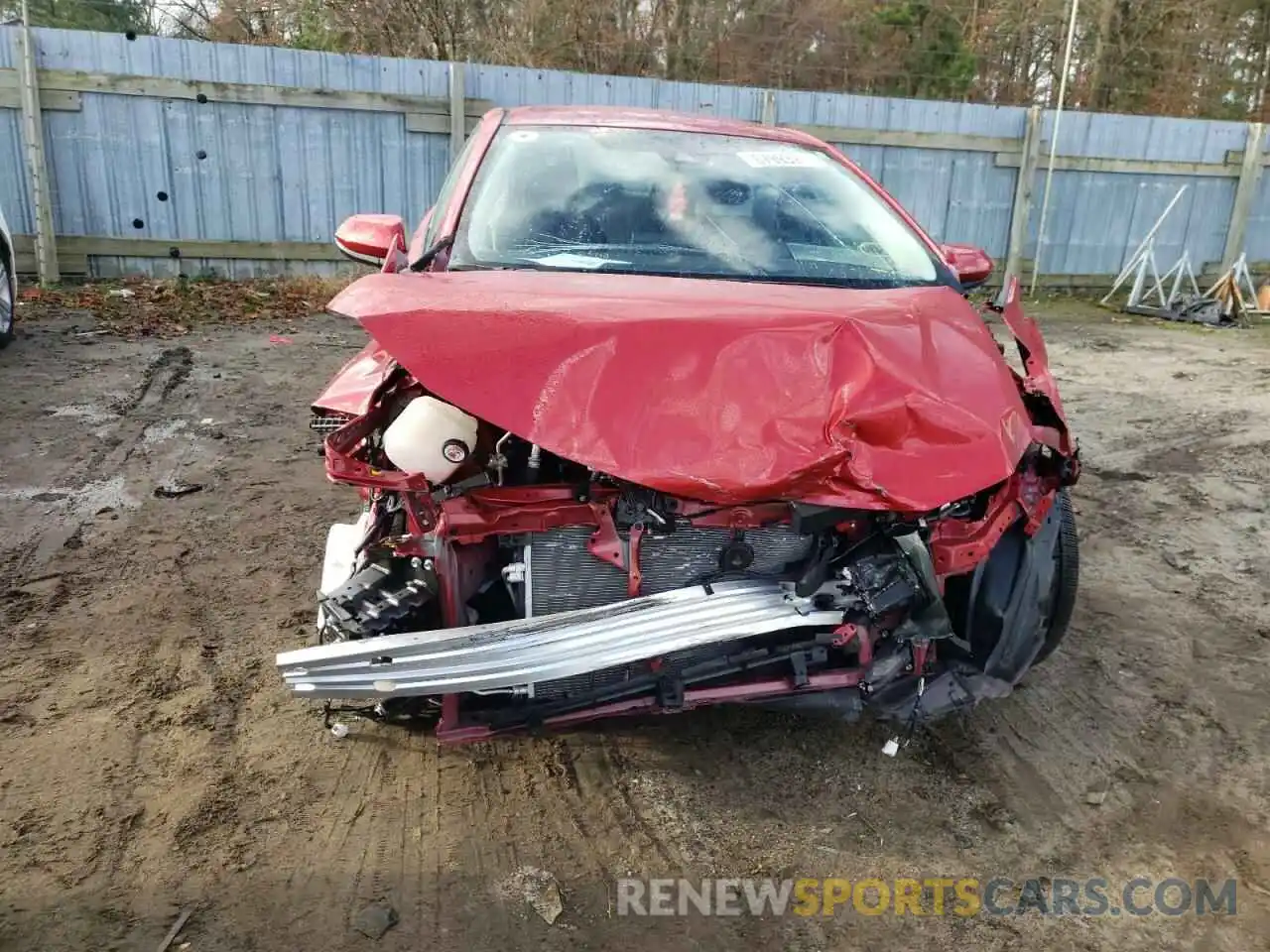 9 Photograph of a damaged car JTDEPMAE3MJ135718 TOYOTA COROLLA 2021