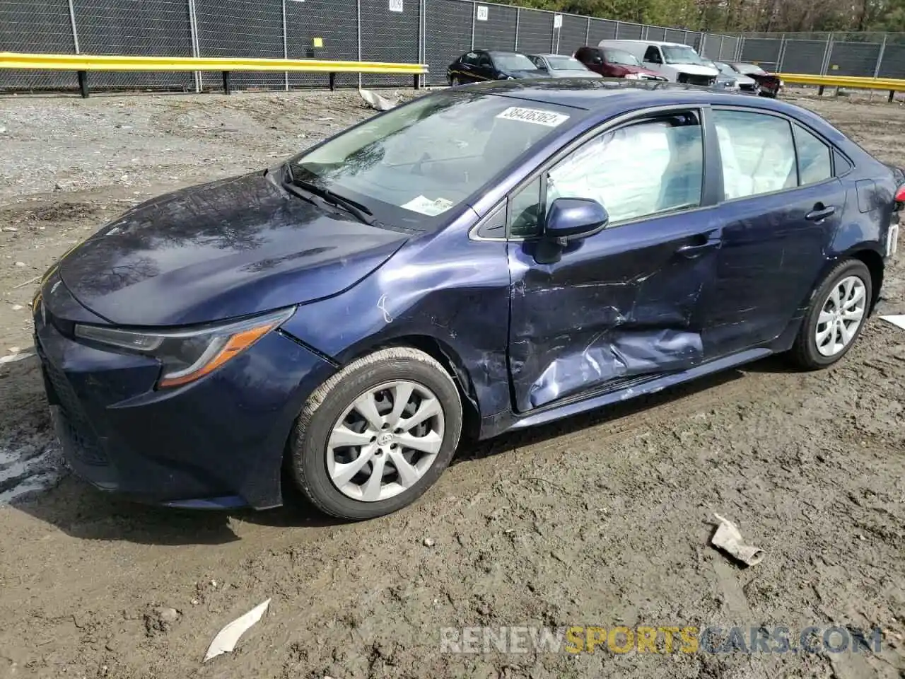 9 Photograph of a damaged car JTDEPMAE3MJ136903 TOYOTA COROLLA 2021