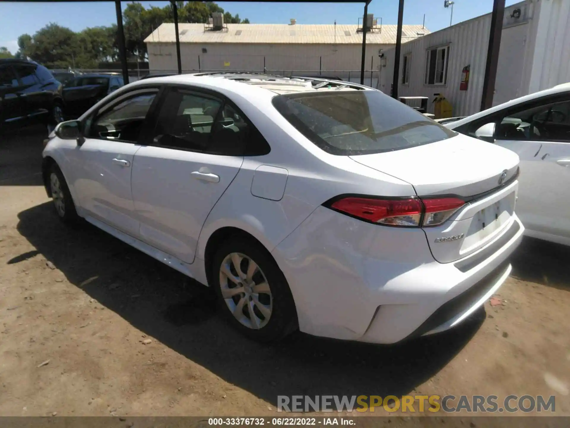 3 Photograph of a damaged car JTDEPMAE3MJ141812 TOYOTA COROLLA 2021