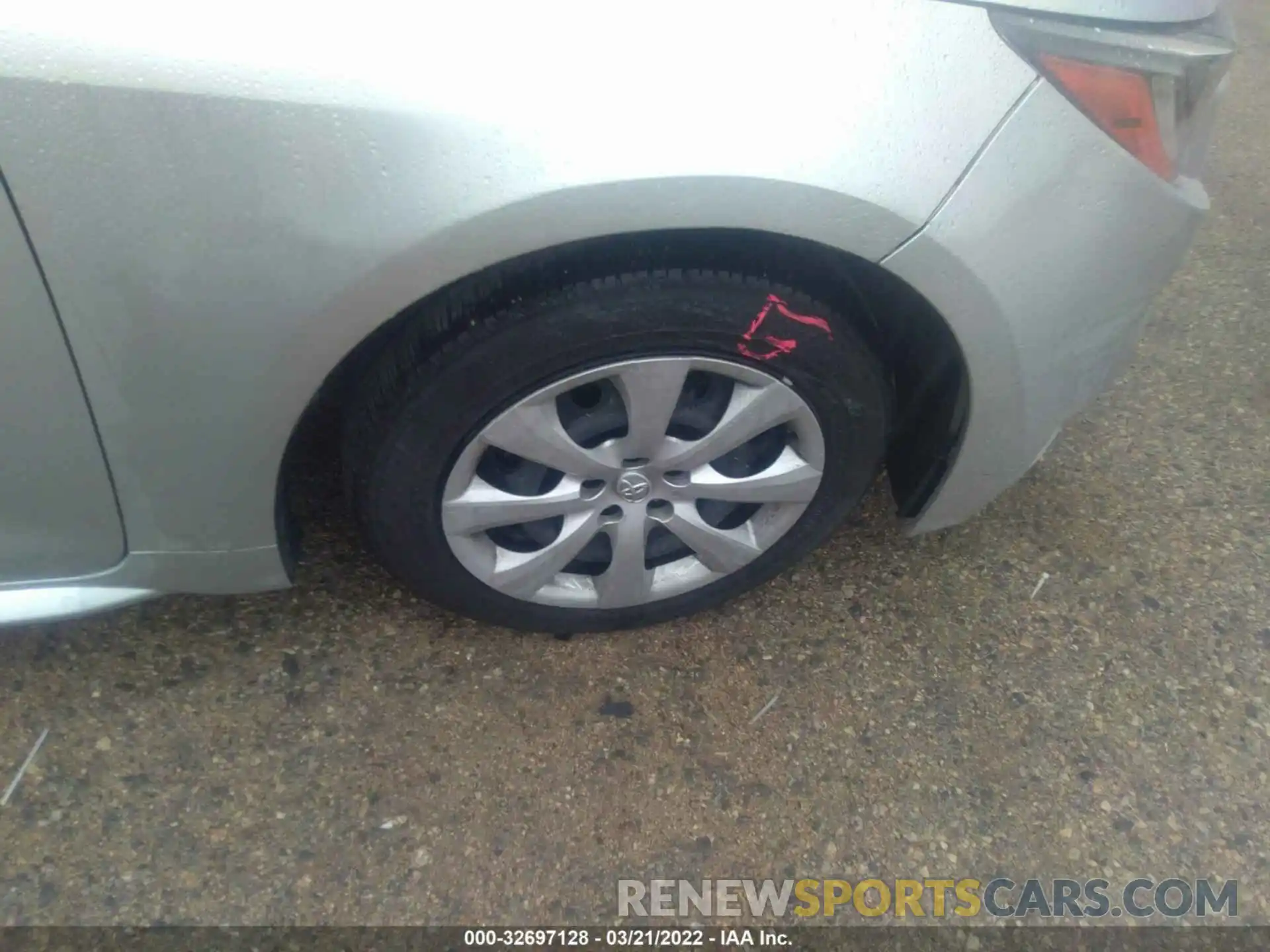 14 Photograph of a damaged car JTDEPMAE3MJ142572 TOYOTA COROLLA 2021