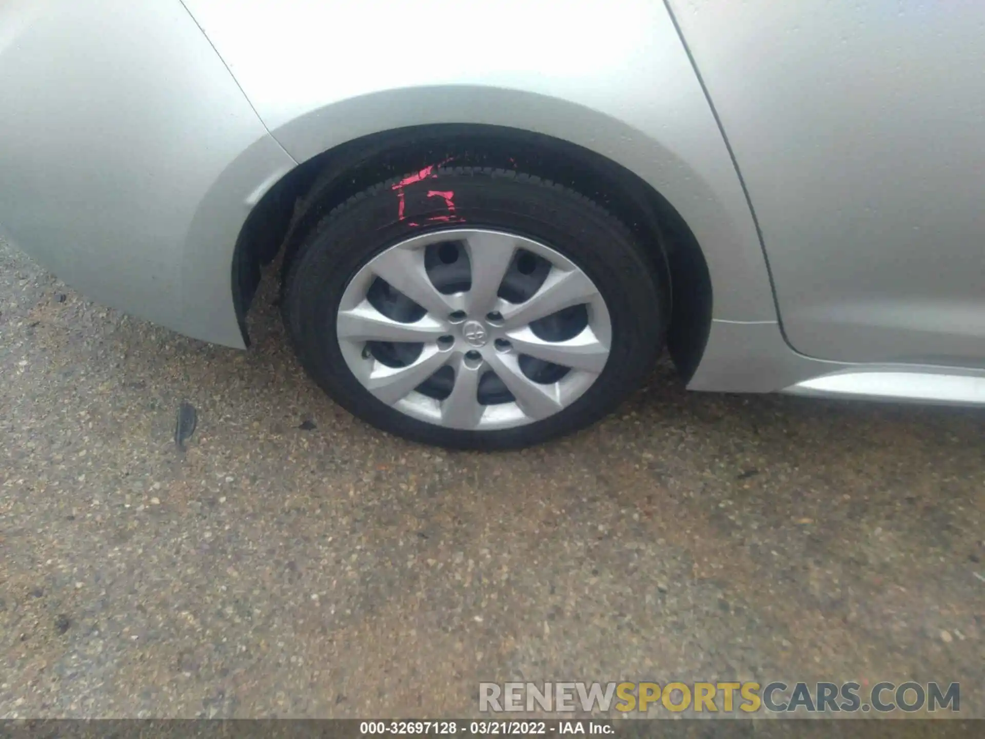 15 Photograph of a damaged car JTDEPMAE3MJ142572 TOYOTA COROLLA 2021