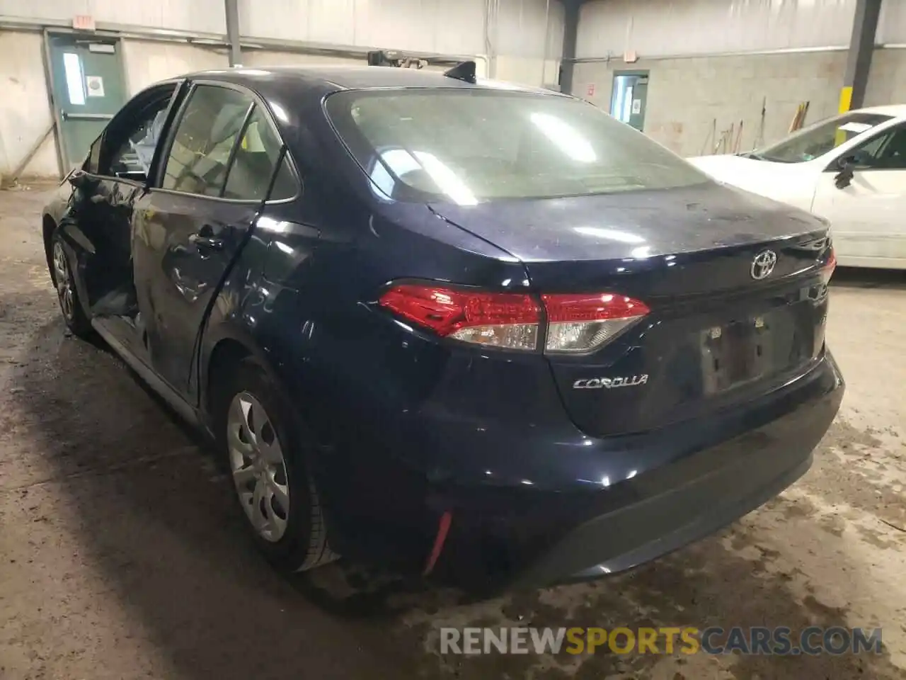 3 Photograph of a damaged car JTDEPMAE3MJ145603 TOYOTA COROLLA 2021