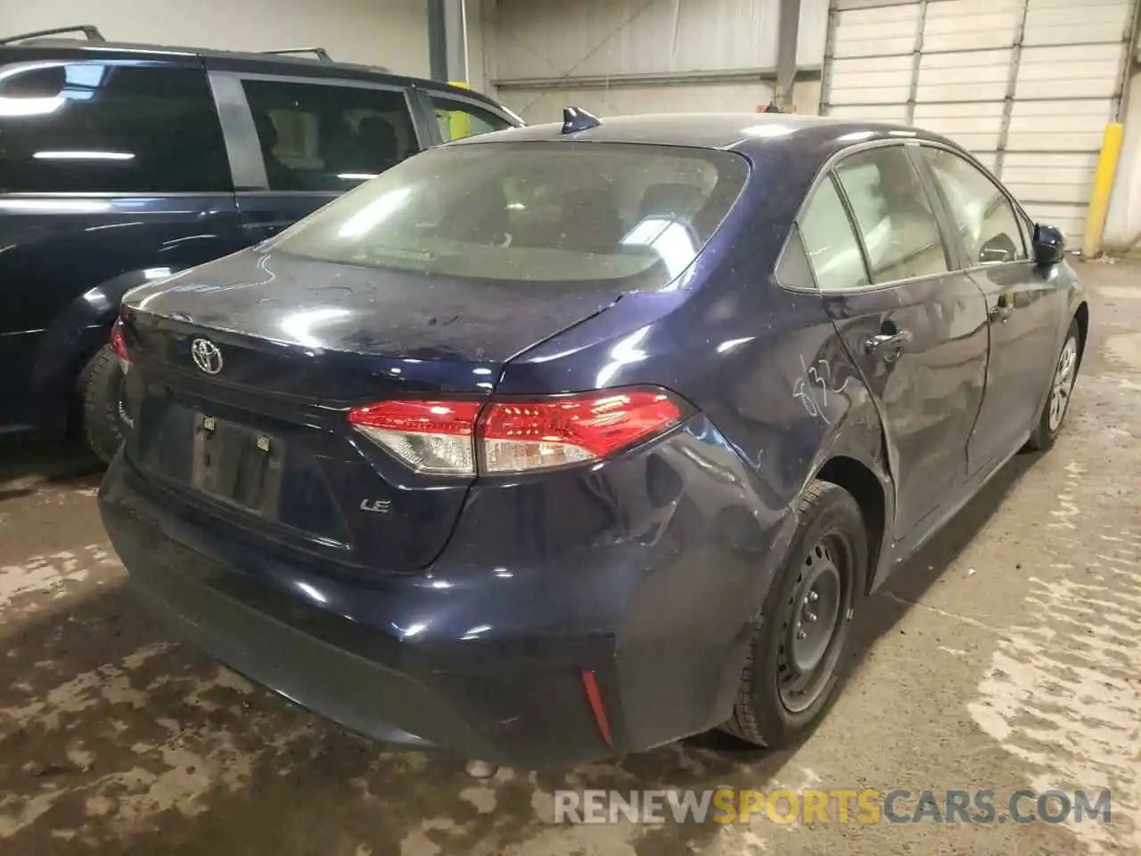 4 Photograph of a damaged car JTDEPMAE3MJ145603 TOYOTA COROLLA 2021