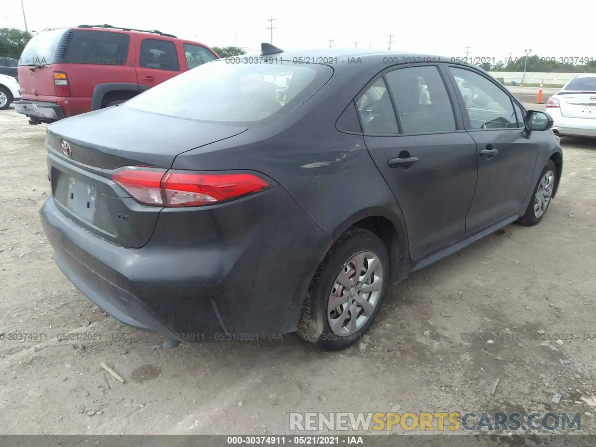 4 Photograph of a damaged car JTDEPMAE3MJ146248 TOYOTA COROLLA 2021