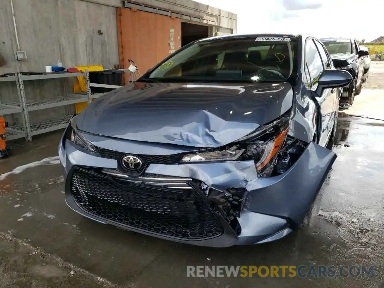 2 Photograph of a damaged car JTDEPMAE3MJ147609 TOYOTA COROLLA 2021