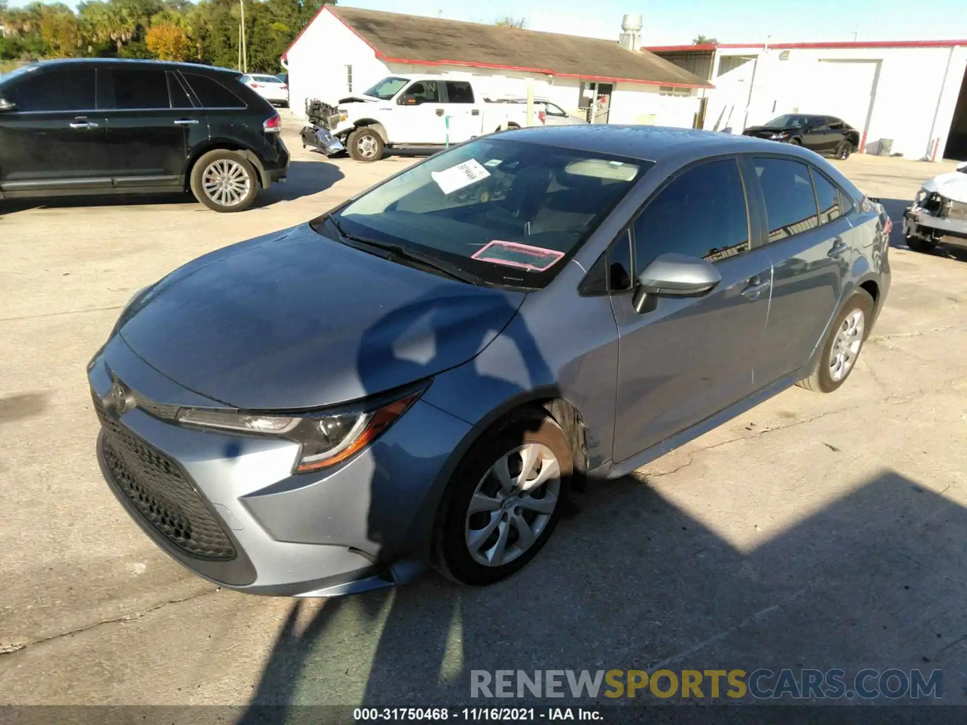 2 Photograph of a damaged car JTDEPMAE3MJ148744 TOYOTA COROLLA 2021