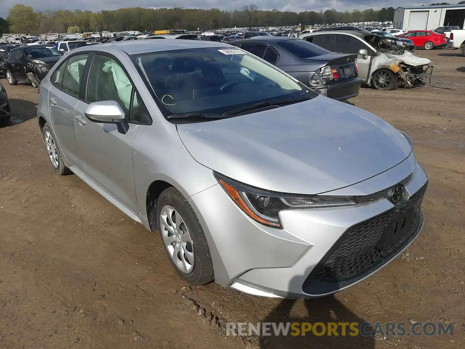 1 Photograph of a damaged car JTDEPMAE3MJ148842 TOYOTA COROLLA 2021