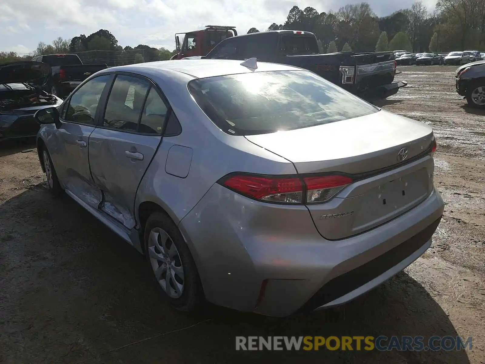 3 Photograph of a damaged car JTDEPMAE3MJ148842 TOYOTA COROLLA 2021