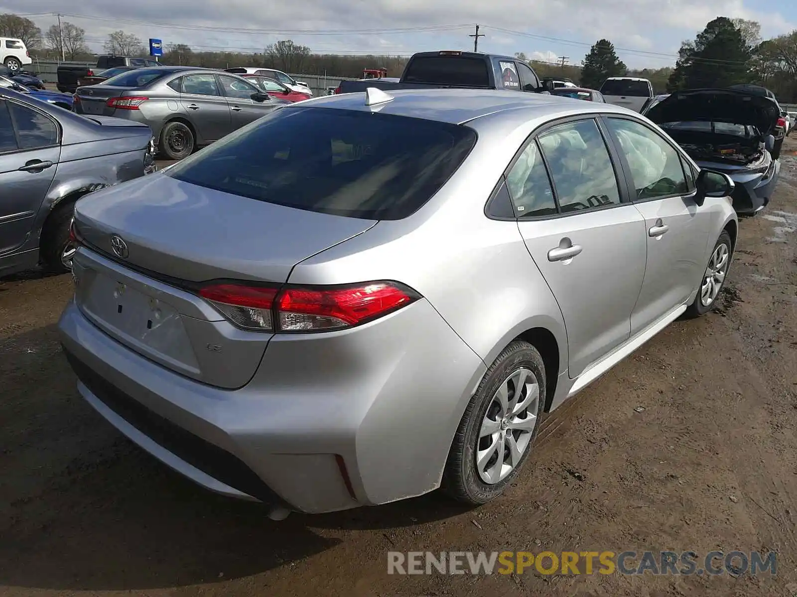 4 Photograph of a damaged car JTDEPMAE3MJ148842 TOYOTA COROLLA 2021