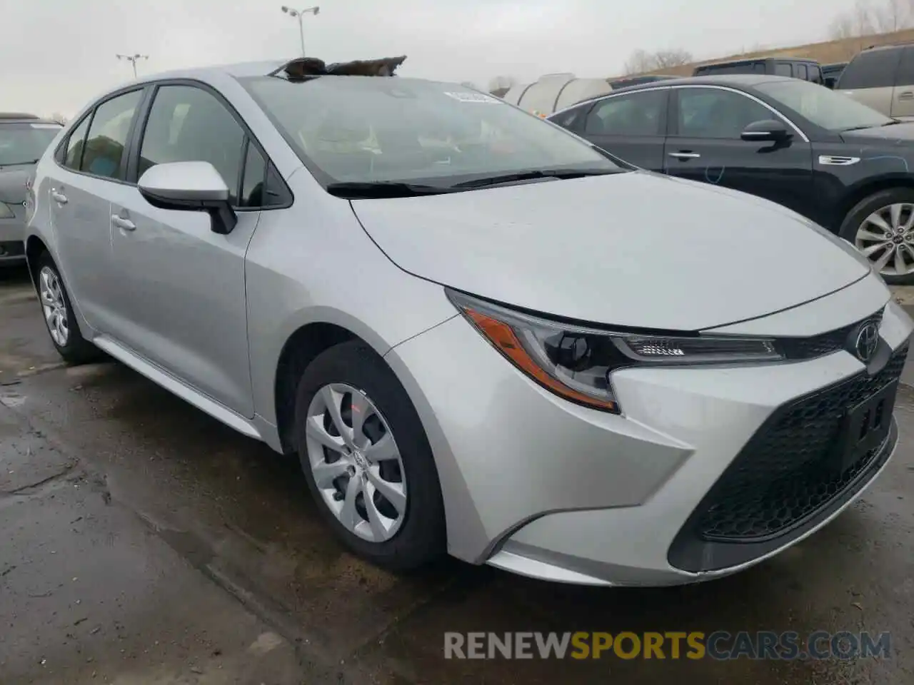 1 Photograph of a damaged car JTDEPMAE3MJ149098 TOYOTA COROLLA 2021