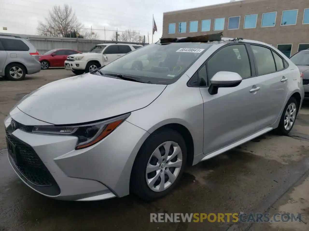 2 Photograph of a damaged car JTDEPMAE3MJ149098 TOYOTA COROLLA 2021