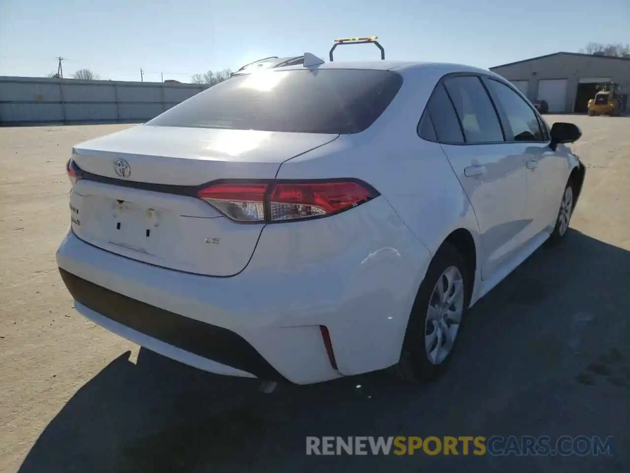 4 Photograph of a damaged car JTDEPMAE3MJ149456 TOYOTA COROLLA 2021