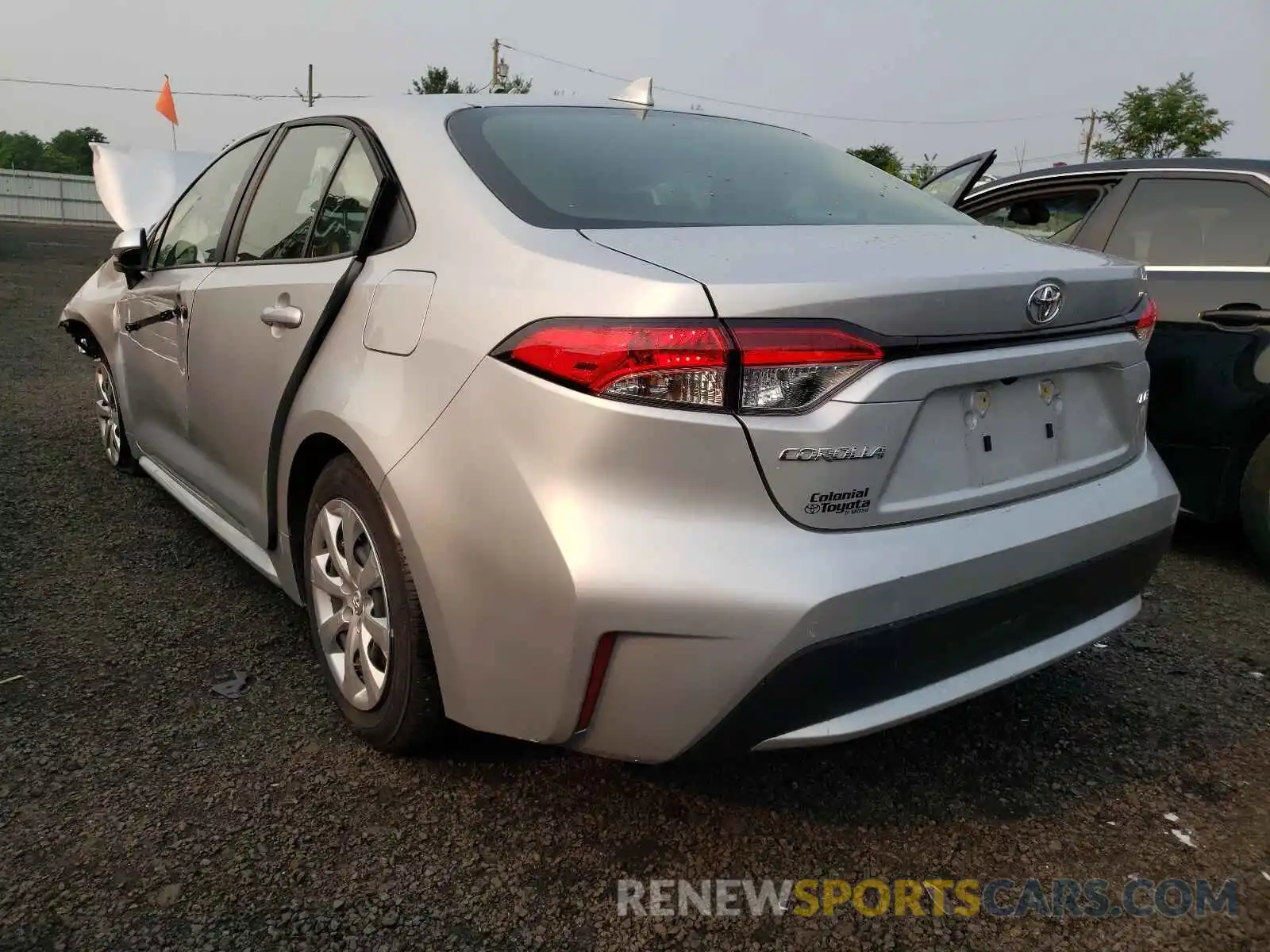 3 Photograph of a damaged car JTDEPMAE3MJ150087 TOYOTA COROLLA 2021