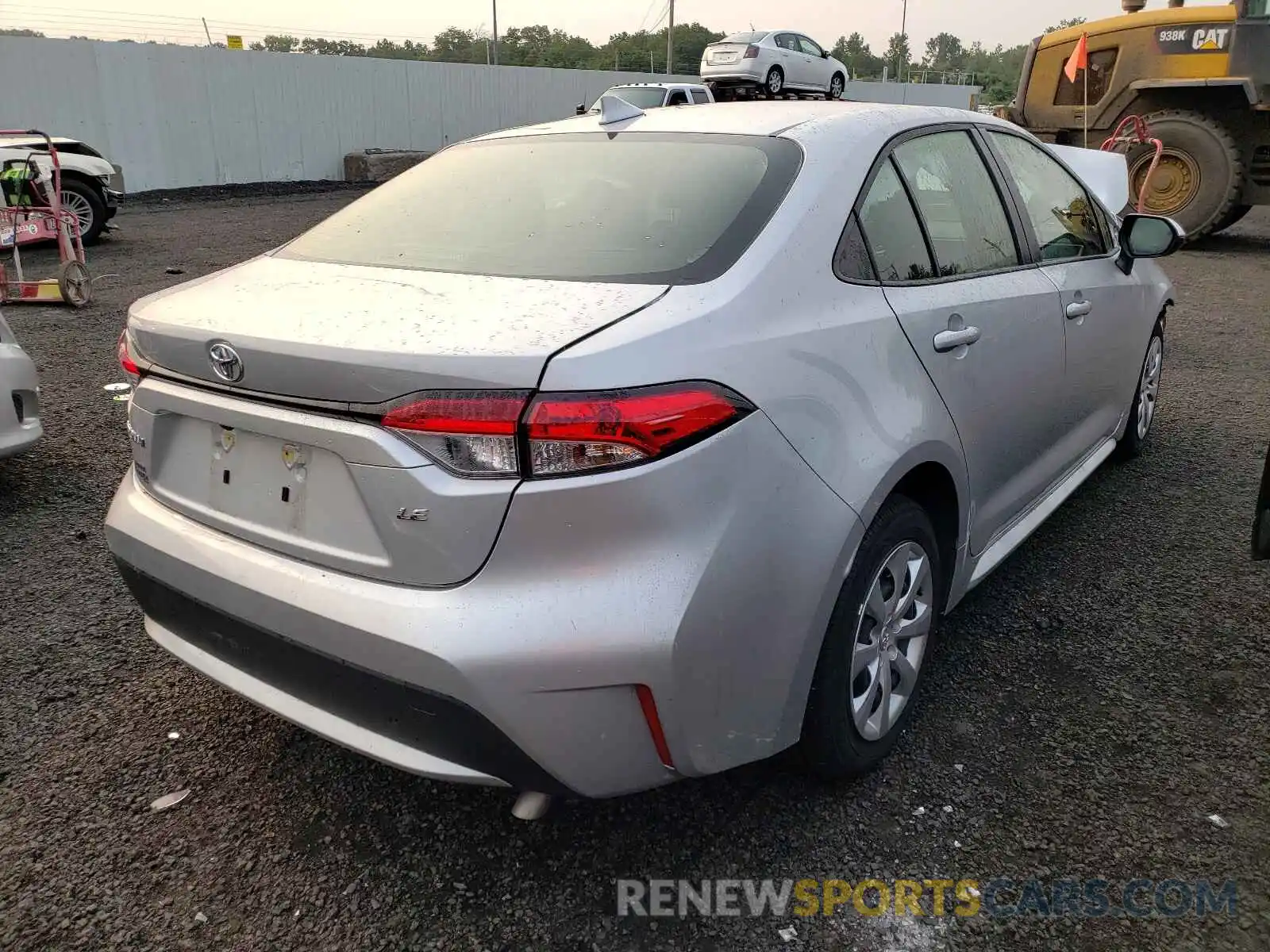 4 Photograph of a damaged car JTDEPMAE3MJ150087 TOYOTA COROLLA 2021