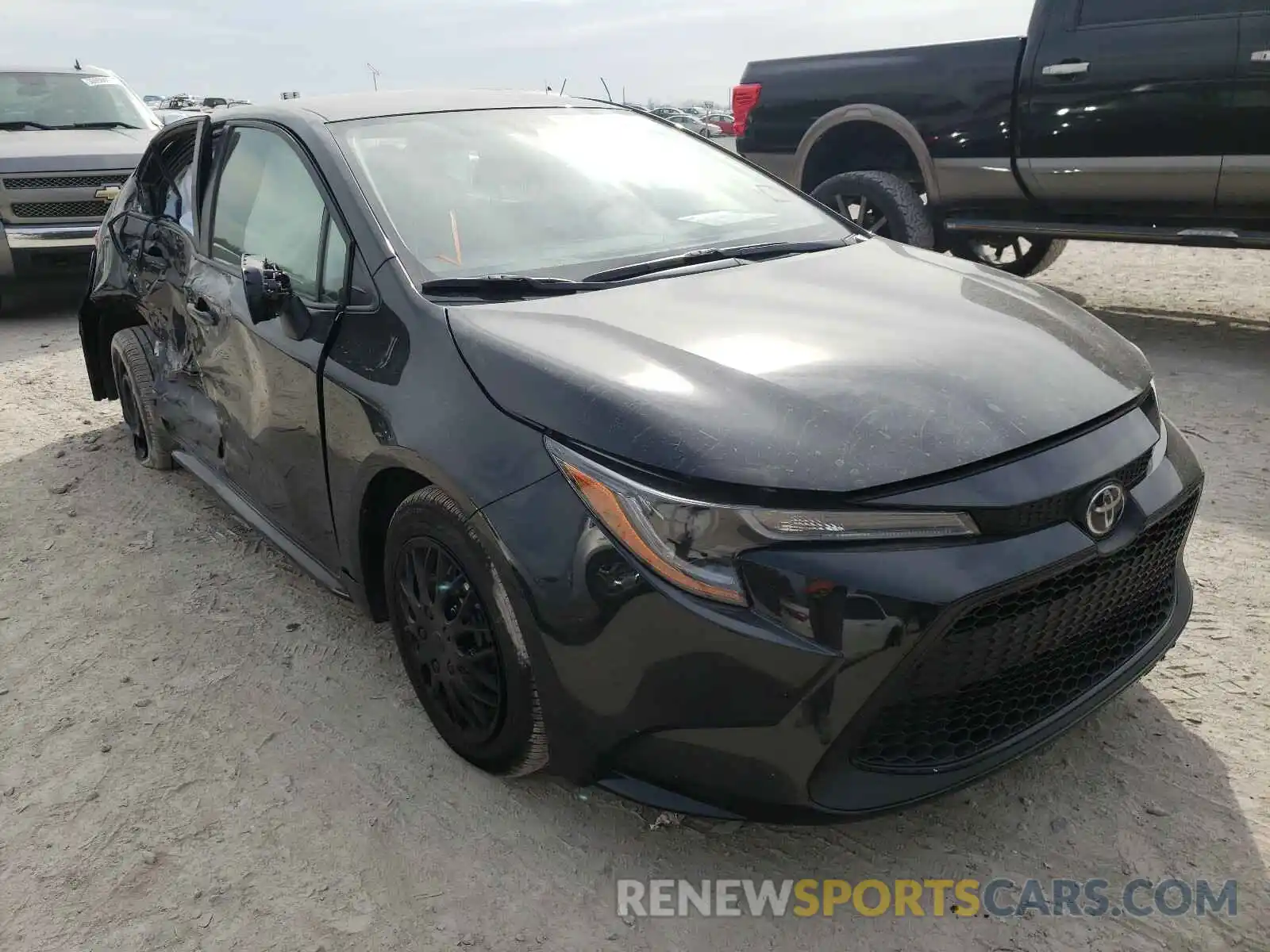 1 Photograph of a damaged car JTDEPMAE3MJ151711 TOYOTA COROLLA 2021