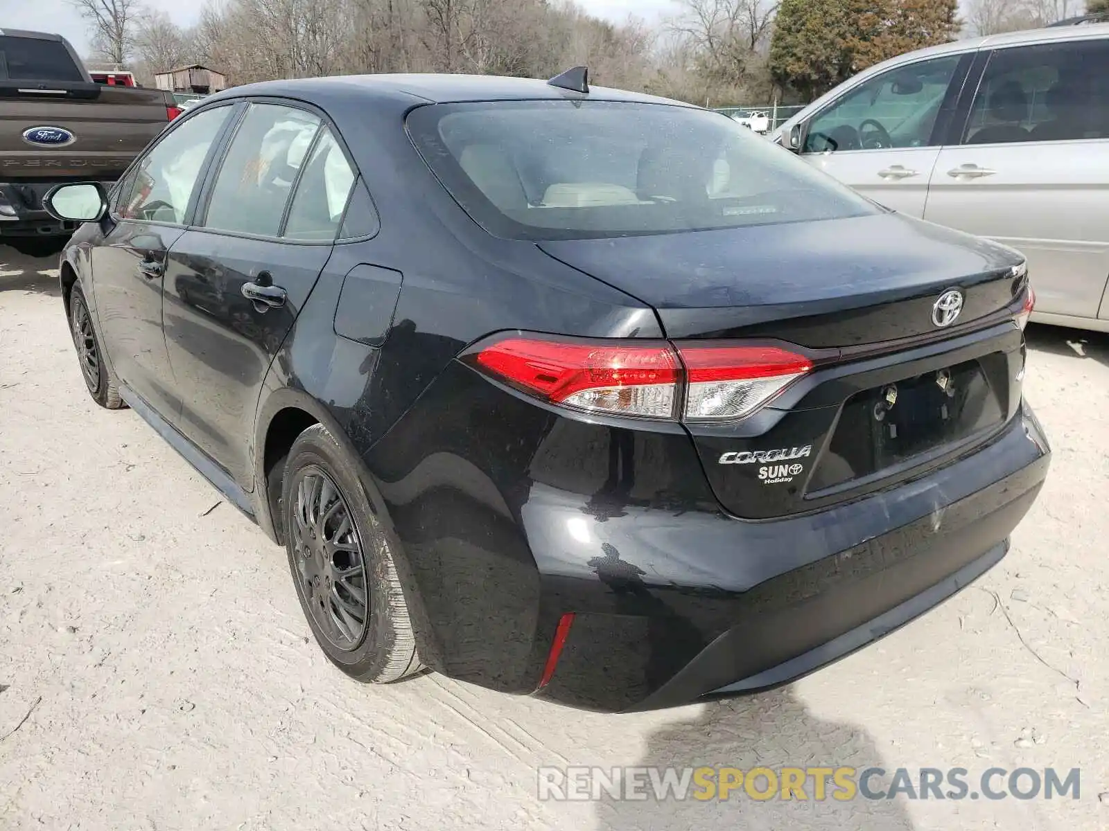 3 Photograph of a damaged car JTDEPMAE3MJ151711 TOYOTA COROLLA 2021