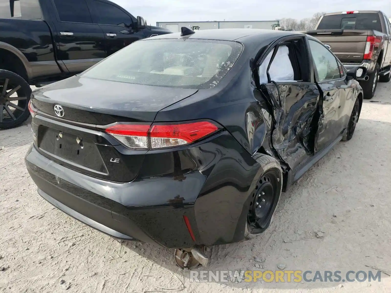 4 Photograph of a damaged car JTDEPMAE3MJ151711 TOYOTA COROLLA 2021