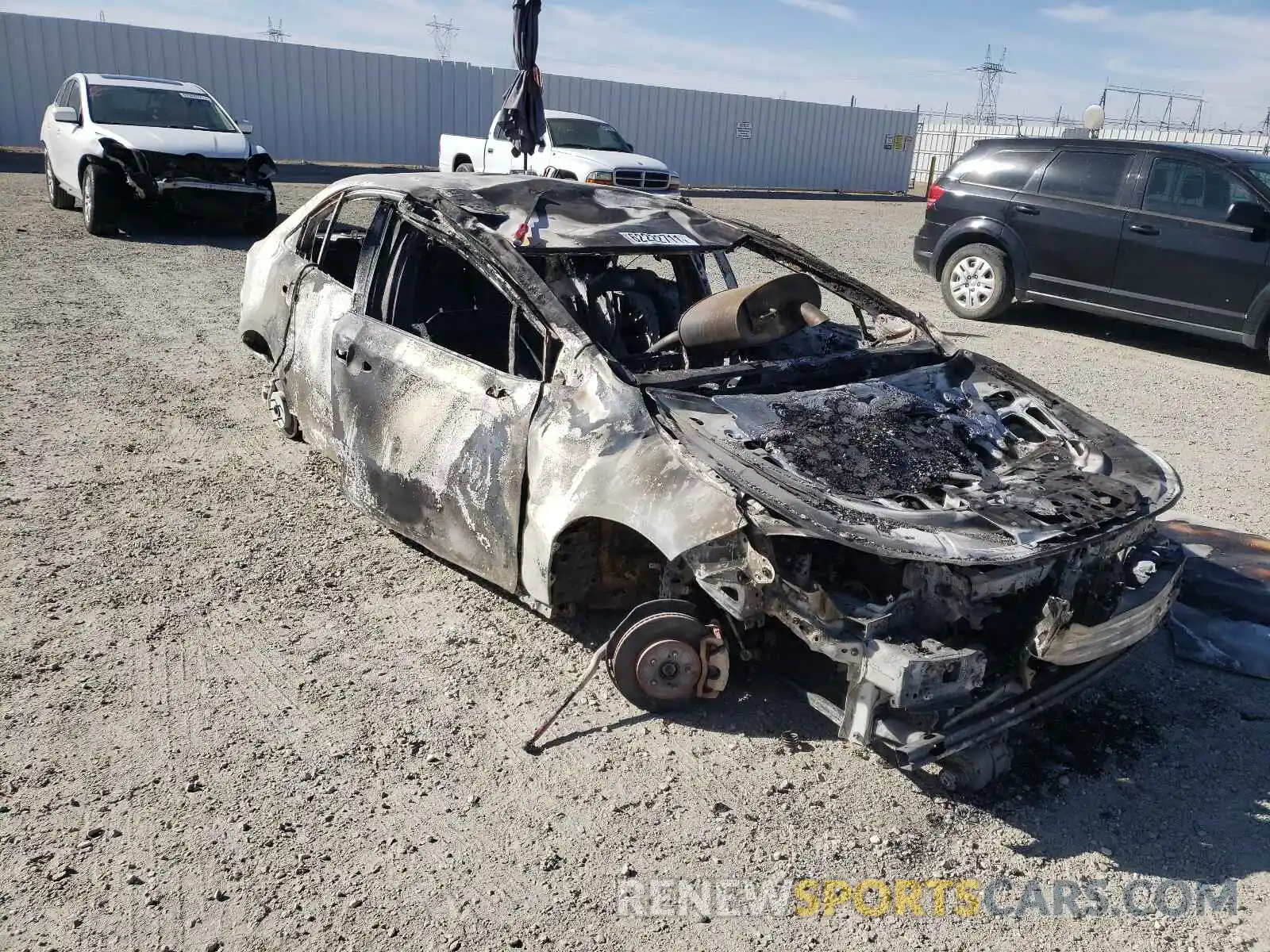 9 Photograph of a damaged car JTDEPMAE3MJ151837 TOYOTA COROLLA 2021