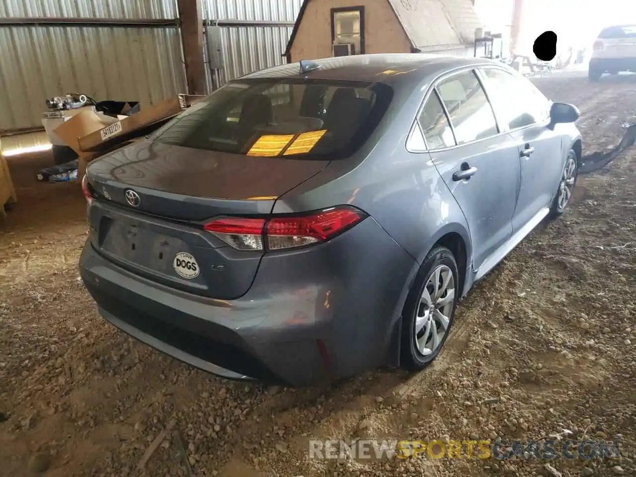 4 Photograph of a damaged car JTDEPMAE3MJ152356 TOYOTA COROLLA 2021