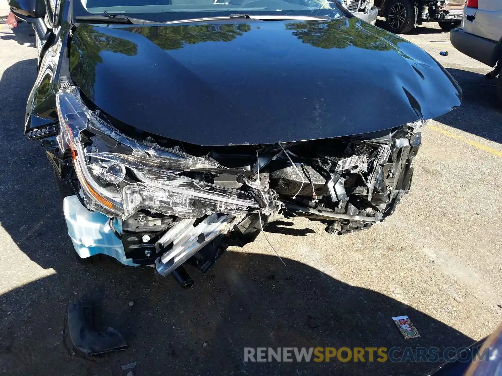 9 Photograph of a damaged car JTDEPMAE3MJ153880 TOYOTA COROLLA 2021