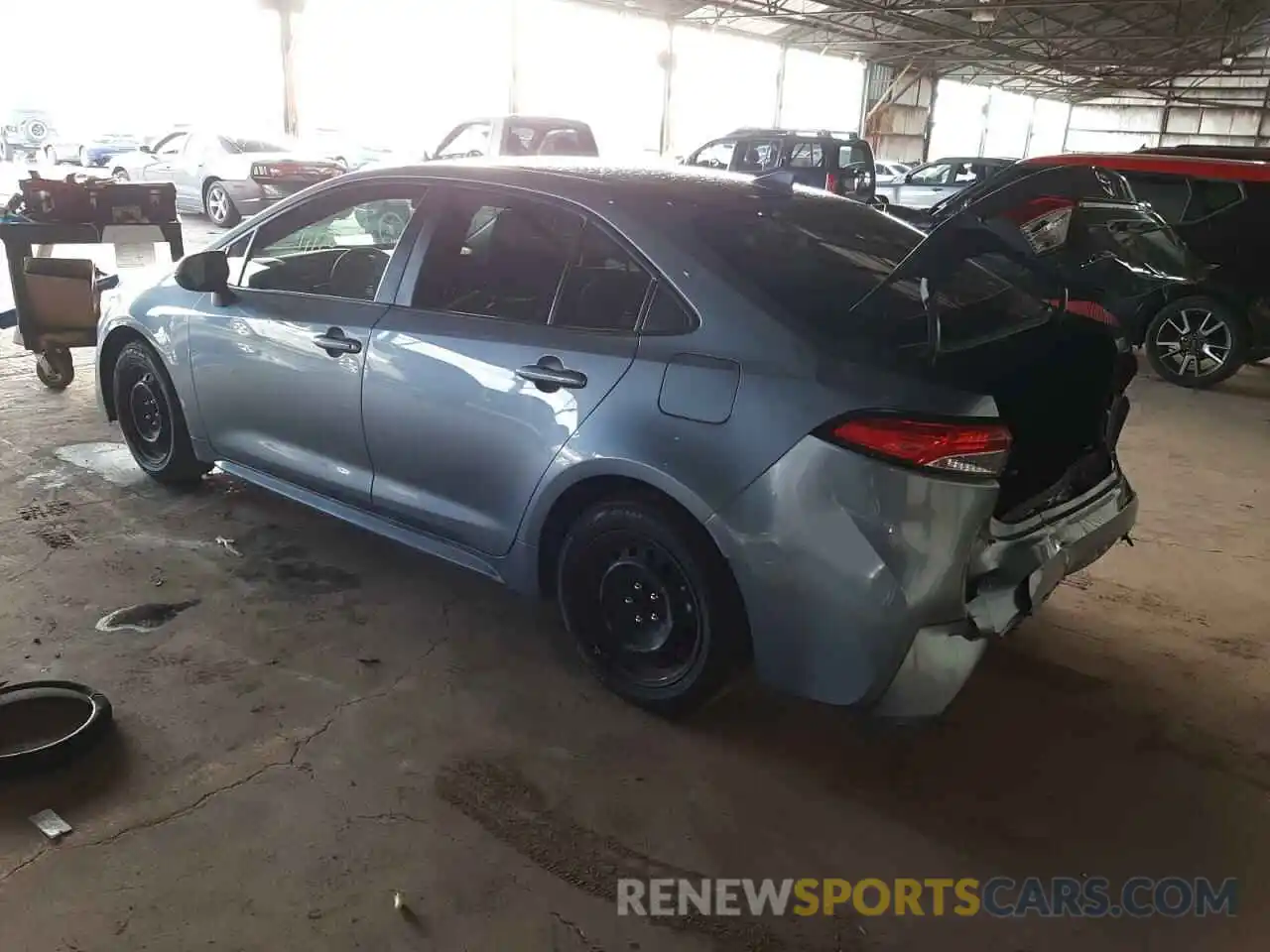 3 Photograph of a damaged car JTDEPMAE3MJ154611 TOYOTA COROLLA 2021