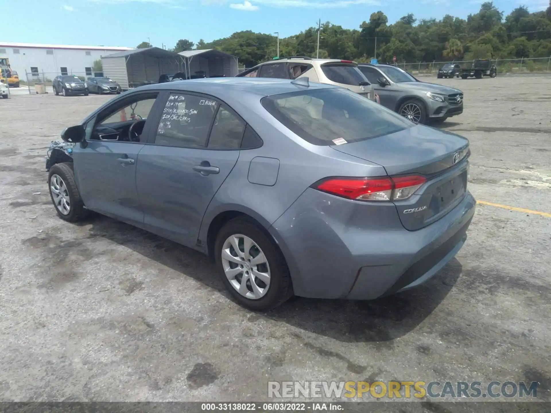 3 Photograph of a damaged car JTDEPMAE3MJ154835 TOYOTA COROLLA 2021