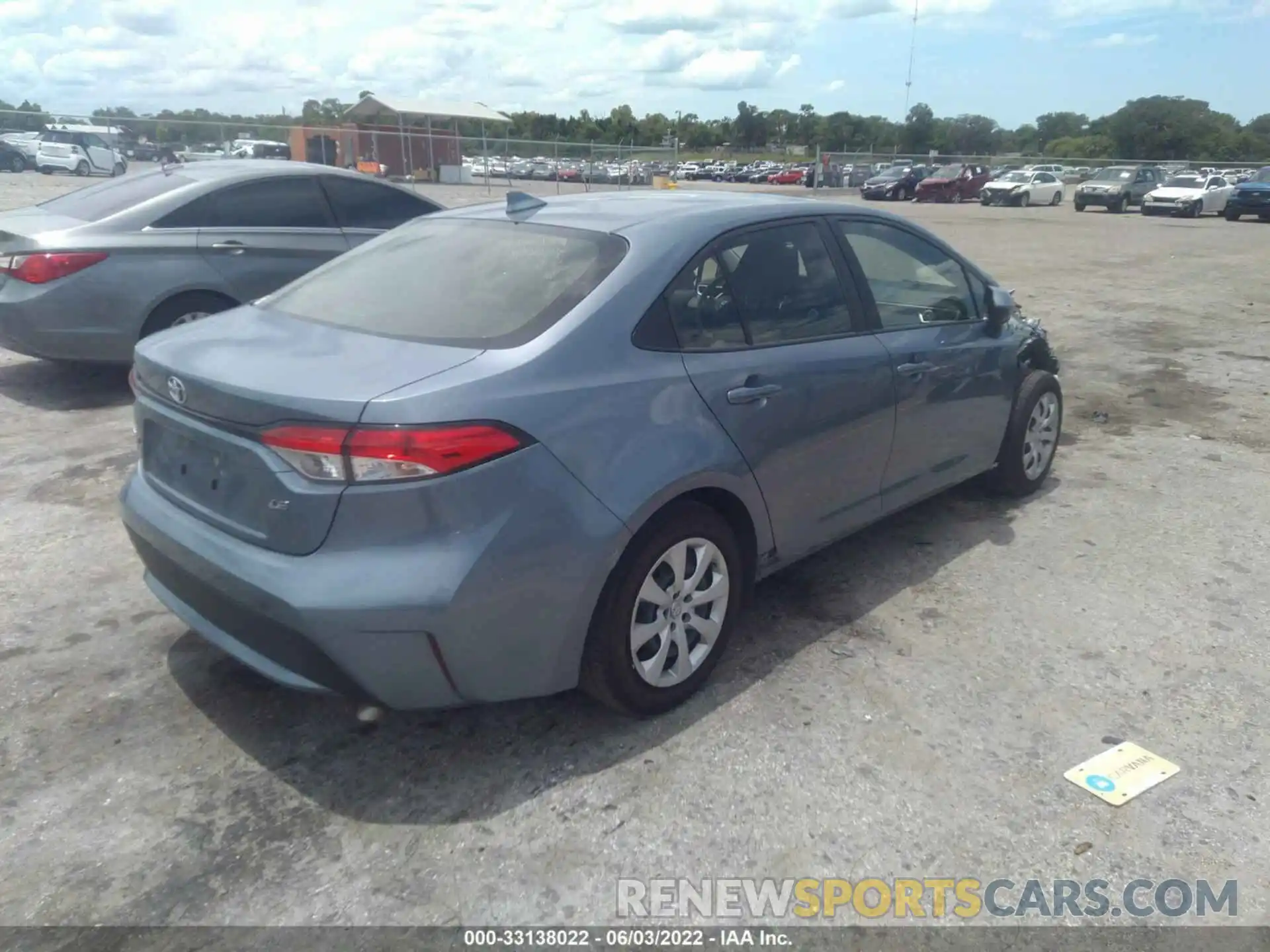 4 Photograph of a damaged car JTDEPMAE3MJ154835 TOYOTA COROLLA 2021