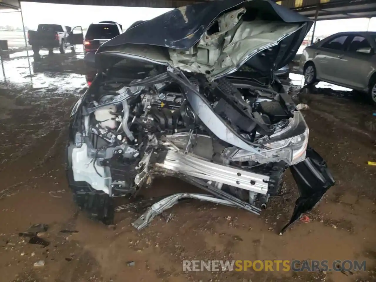 9 Photograph of a damaged car JTDEPMAE3MJ154902 TOYOTA COROLLA 2021