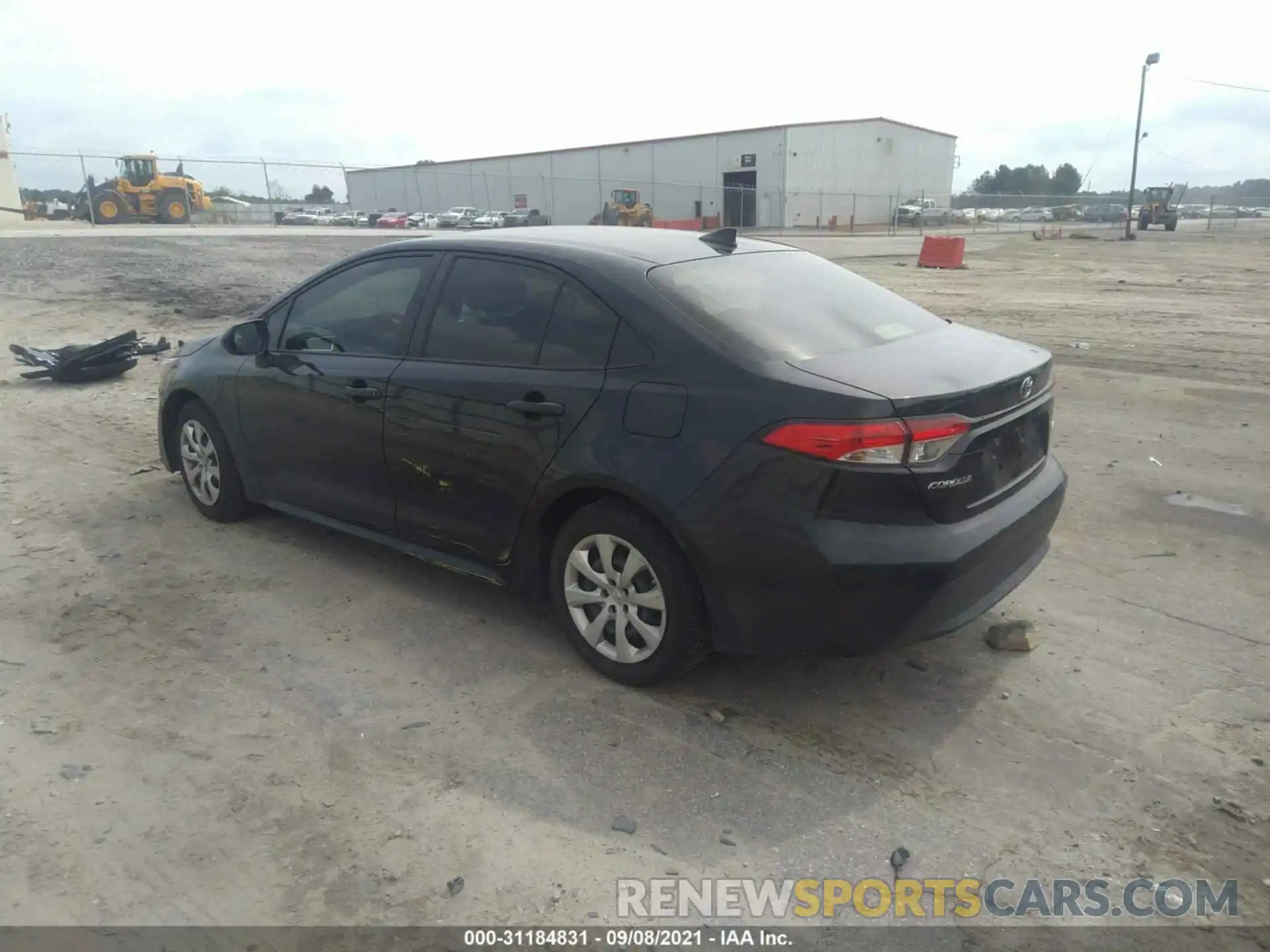 3 Photograph of a damaged car JTDEPMAE3MJ155483 TOYOTA COROLLA 2021